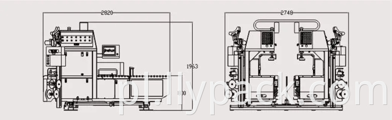 Auto PE Rope Carton Box machine